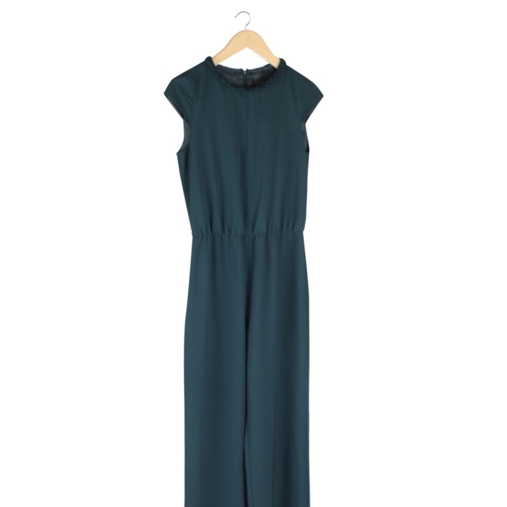 Zara green jumpsuit